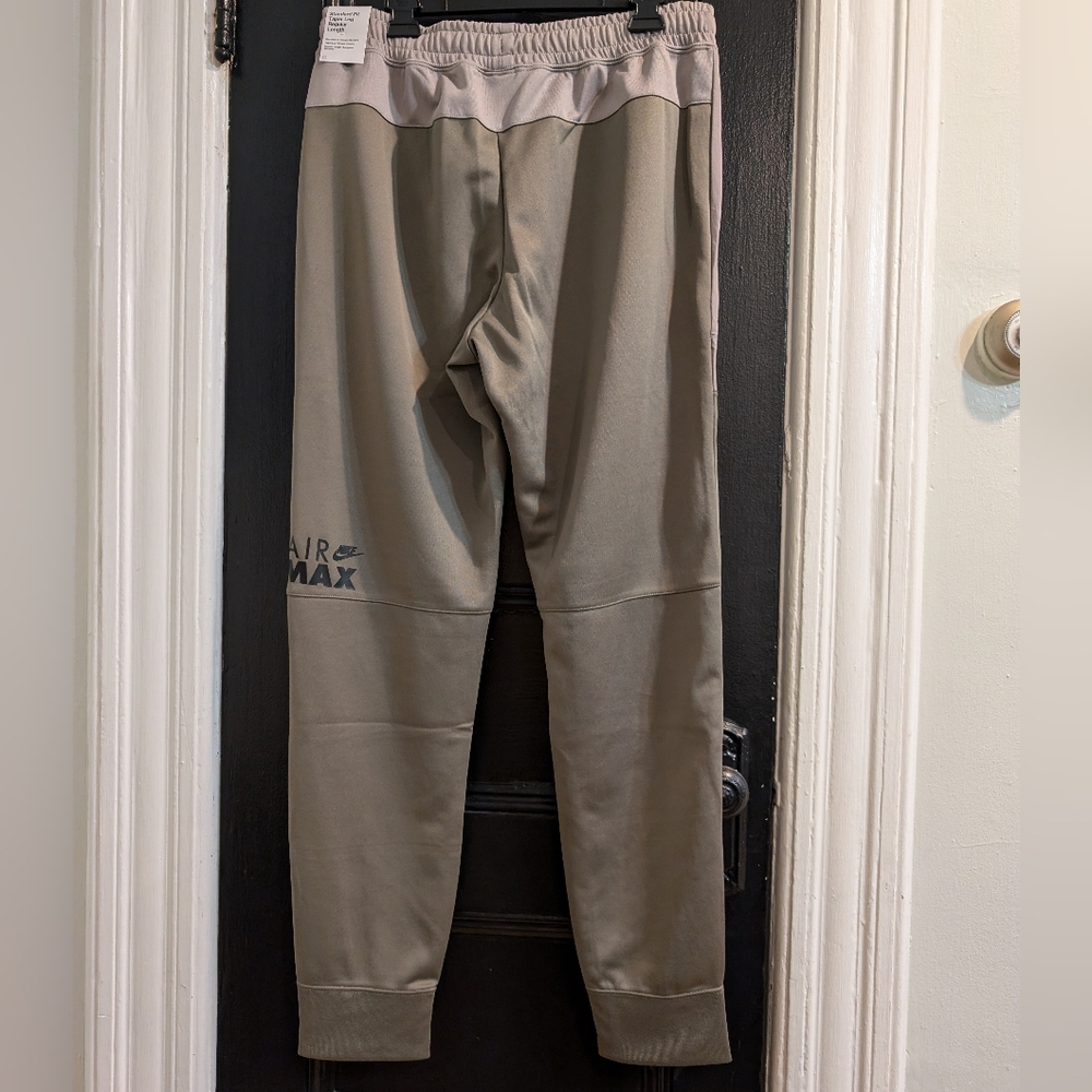 Nike Air Max Joggers Sweatpants Olive Grey Men's BNWT - Picture 9 of 16